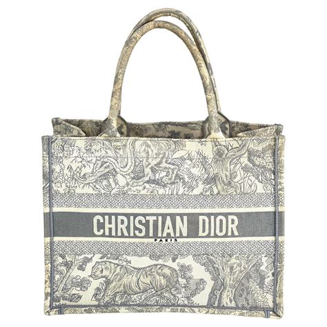 grey christian dior tote|christian dior tote bag unboxing.